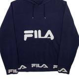 FILA Mens Blue Hoodie M