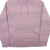 CARHARTT Womens Pink Hoodie L