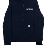 CARHARTT Womens Blue Hoodie Full Zip XS