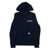 CARHARTT Womens Blue Hoodie Full Zip XS