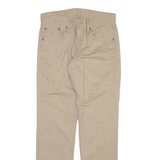 LEVI'S 511 Mens Trousers Beige Slim Straight W28 L30