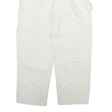 VANS Carpenter Womens Trousers White Relaxed Straight W26 L26