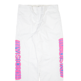 DICKIES 874 Workwear Mens Trousers White Regular Straight W34 L32