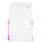 DICKIES 874 Workwear Mens Trousers White Regular Straight W34 L32