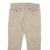 LEVI'S Mens Trousers Beige Regular Straight W34 L27