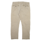LEVI'S Mens Trousers Beige Regular Straight W34 L27