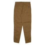 LOFT 1 Distressed Mens Trousers Brown Slim Tapered W28 L28