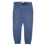 TIMBERLAND Mens Trousers Blue Slim Tapered W32 L27