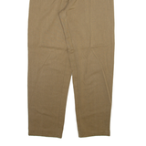 EMILIO NANDINI Womens Trousers Brown Relaxed Tapered 90s W24 L27