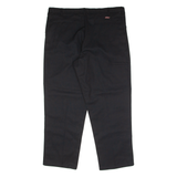 DICKIES Workwear Mens Trousers Black Regular Straight W40 L30
