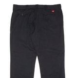 DICKIES 774 Original Workwear Womens Twill Trousers Black Straight W44 L32