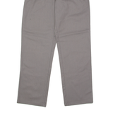 DICKIES Workwear Mens Twill Trousers Grey Slim Straight W30 L30