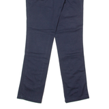 DICKIES Double Knee Workwear Mens Twill Trousers Blue Regular Skinny W28 L30