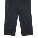 DICKIES Workwear Cargo Mens Trousers Black Regular Straight W38 L30