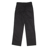 DICKIES Workwear Womens Trousers Black Regular Wide-Leg W28 L28