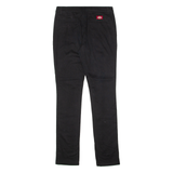 DICKIES Workwear Womens Trousers Black Regular Skinny W28 L30