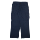 DICKIES Cargo Mens Trousers Blue Regular Straight W32 L30