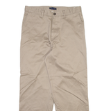 NAUTICA Mens Trousers Beige Regular Straight W33 L30