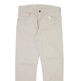LEVI'S 519 Mens Trousers Beige Regular Tapered W32 L28