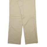 DICKIES Womens Trousers Beige Relaxed Straight W31 L33