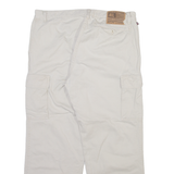 RALPH LAUREN POLO JEANS COMPANY Cargo Womens Trousers Beige Straight W34 L26
