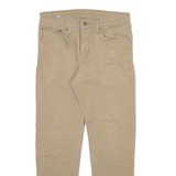 LEVI'S 512 Mens Trousers Beige Regular Tapered W29 L27