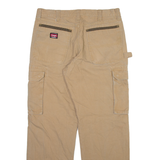 WRANGLER Carpenter Mens Trousers Beige Relaxed Straight W34 L32