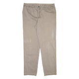 BURBERRY Mens Trousers Beige Relaxed Straight W40 L34