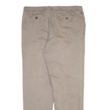 BURBERRY Mens Trousers Beige Relaxed Straight W40 L34