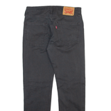 LEVI'S 502 Mens Trousers Grey Regular Tapered W31 L29