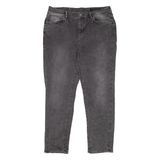 ALL SAINTS Amy Womens Jeans Grey Regular Tapered Stone Wash W32 L27