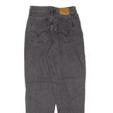 LEVI'S High Rise BIG E Womens Jeans Grey Loose Tapered W24 L29