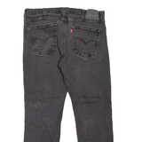 LEVI'S 511 Jeans Mens Grey Slim Straight W32 L27