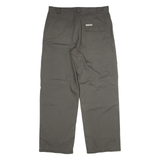 BLACK AND BROWN Mens Track Pants Green Straight XL W26 L32