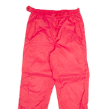 MASTERS Womens Track Pants Red Straight M W34 L33