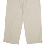 CHRIS LINE CASUAL Womens Track Pants Beige Straight 2XL W36 L27