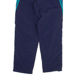 ADIDAS Mesh Lined Mens Track Pants Blue Straight S W24 L28