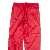 ADIDAS Womens Joggers Red Tapered S W18 L32