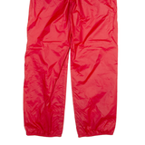 ADIDAS Womens Joggers Red Tapered S W18 L32