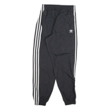 ADIDAS Womens Joggers Black Tapered UK 8 W24 L28