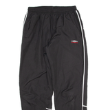 UMBRO Mesh Lined Mens Joggers Black Tapered S W32 L29