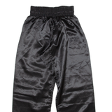KICKBOXEN Womens Track Pants Black Straight XS W24 L27
