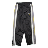 SUBITO Mens Track Pants Black Straight S W28 L28