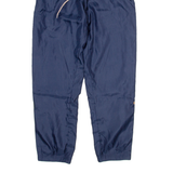 Mens Track Pants Blue Straight XL W24 L30