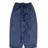 Mens Track Pants Blue Straight XL W24 L30