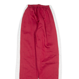 Womens Joggers Red Tapered XXS W20 L28