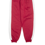 Womens Joggers Red Tapered XXS W20 L28