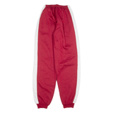 Womens Joggers Red Tapered XXS W20 L28