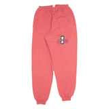 USA Sport Womens Joggers Pink Tapered S W28 L30