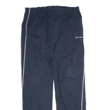 CHAMPION Mens Sweatpants Blue Straight L W36 L30